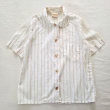 Load image into Gallery viewer, Vintage Neutral Striped Shirt kids 7
