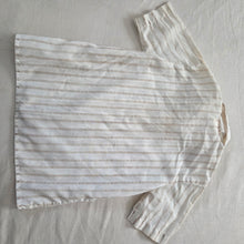 Load image into Gallery viewer, Vintage Neutral Striped Shirt kids 7

