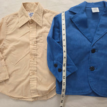 Load image into Gallery viewer, Vintage Shirt + Blazer Bundle 3t/4t
