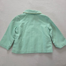 Load image into Gallery viewer, Vintage Green Fishing Embroidery Jacket 9-12 months
