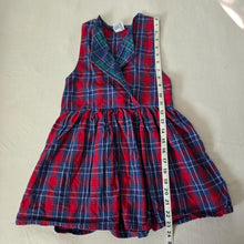 Load image into Gallery viewer, Vintage Oshkosh Plaid Dress kids 6

