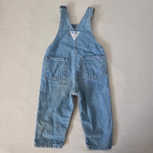Load image into Gallery viewer, Vintage Oshkosh Denim Overalls 9-12 months
