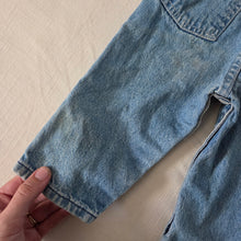 Load image into Gallery viewer, Vintage Oshkosh Denim Overalls 9-12 months
