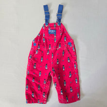 Load image into Gallery viewer, Vintage Oshkosh Nutcracker Overalls 3-6 months
