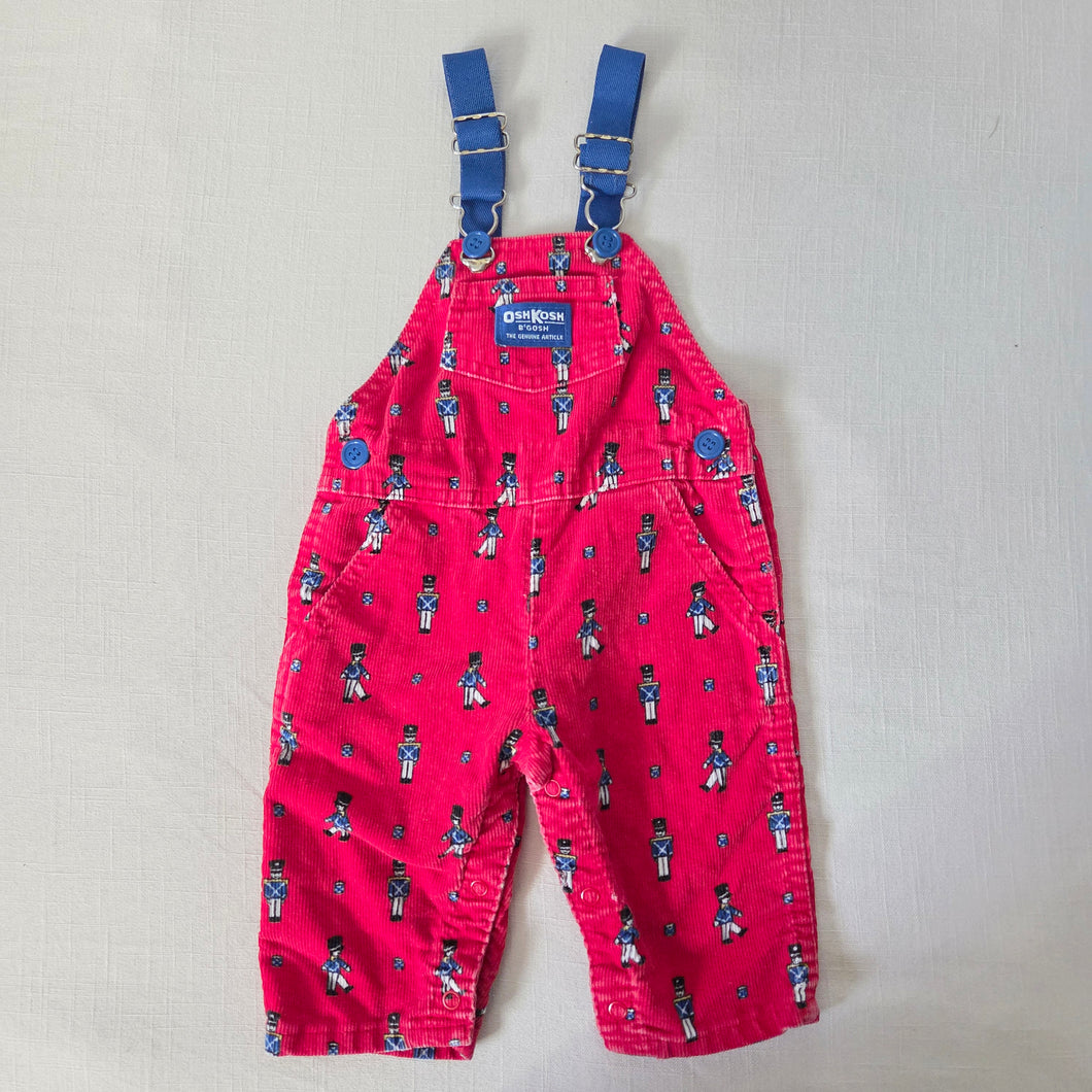 Vintage Oshkosh Nutcracker Overalls 3-6 months
