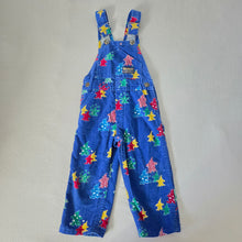 Load image into Gallery viewer, Vintage Oshkosh Colorful Clown Cord Overalls 3t

