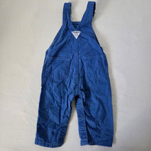 Load image into Gallery viewer, Vintage Oshkosh Blue Overalls 12-18 months
