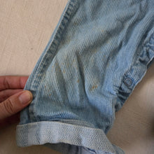 Load image into Gallery viewer, Vintage Oshkosh Textured Denim Overalls 12 months
