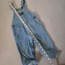 Load image into Gallery viewer, Vintage Oshkosh Textured Denim Overalls 12 months
