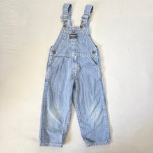 Load image into Gallery viewer, Vintage Oshkosh Engineer Striped Overalls 3t
