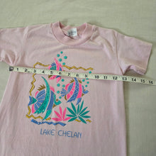Load image into Gallery viewer, Vintage Lake Chelan Pink Tee kids 6/7
