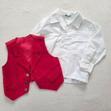 Load image into Gallery viewer, Vintage Vest + Buttondown Bundle 2t
