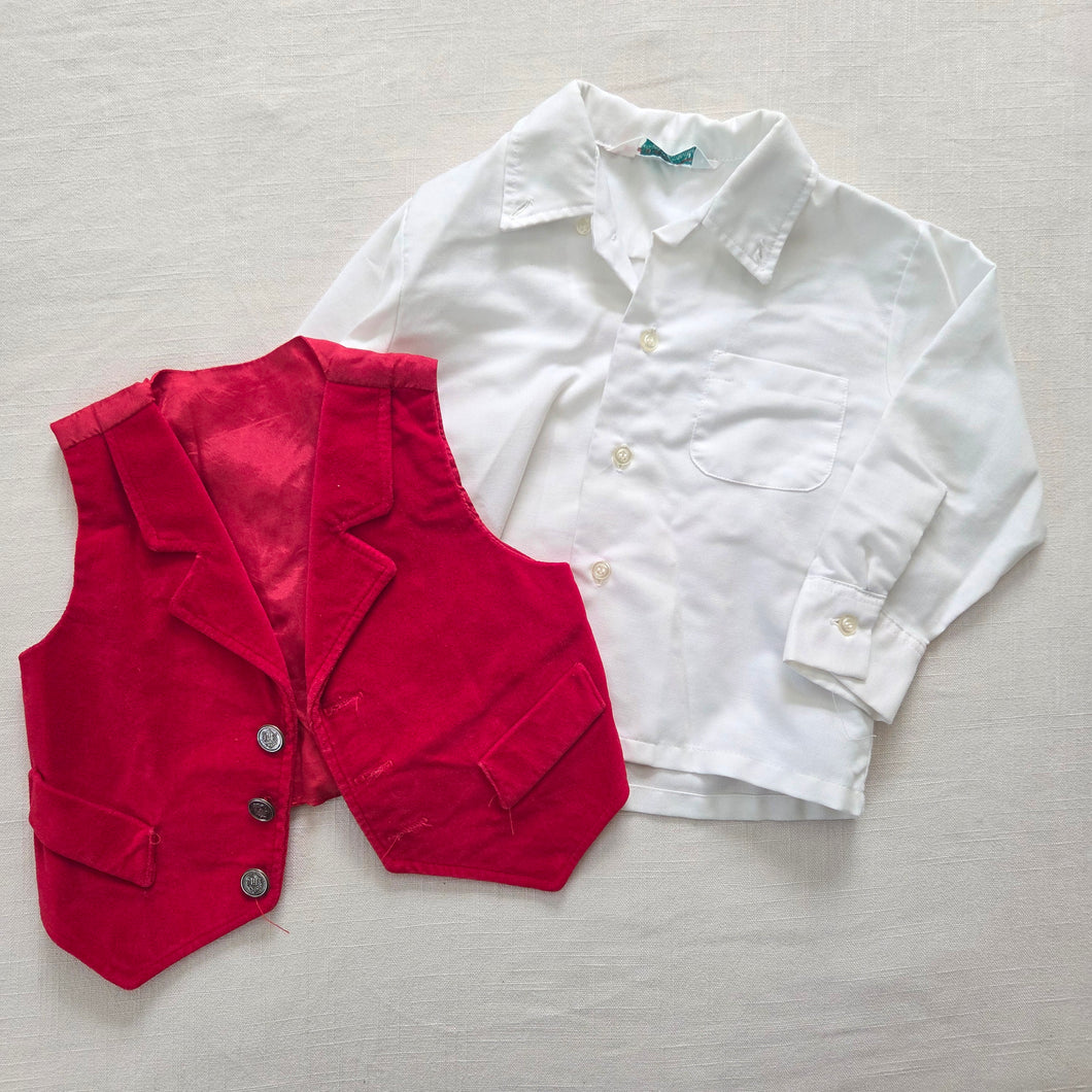 Vintage Vest + Buttondown Bundle 2t