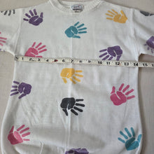 Load image into Gallery viewer, Vintage Colorful Handprint Sweater 3t/4t
