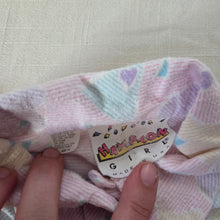 Load image into Gallery viewer, Vintage 90s Shapes Girly Buttondown Shirt kids 8
