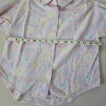 Load image into Gallery viewer, Vintage 90s Shapes Girly Buttondown Shirt kids 8
