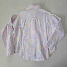 Load image into Gallery viewer, Vintage 90s Shapes Girly Buttondown Shirt kids 8
