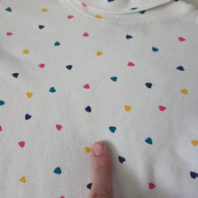 Load image into Gallery viewer, Vintage Heart Pattern Turtleneck 2t
