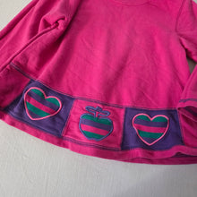 Load image into Gallery viewer, Vintage Pink Heart Long Sleeve 4t

