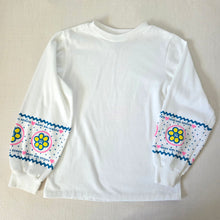Load image into Gallery viewer, Vintage Daisy Girl Scouts Billowy Long Sleeve kids 8
