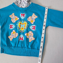 Load image into Gallery viewer, Vintage Bears + Hearts Turtleneck 2t
