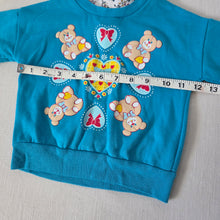 Load image into Gallery viewer, Vintage Bears + Hearts Turtleneck 2t
