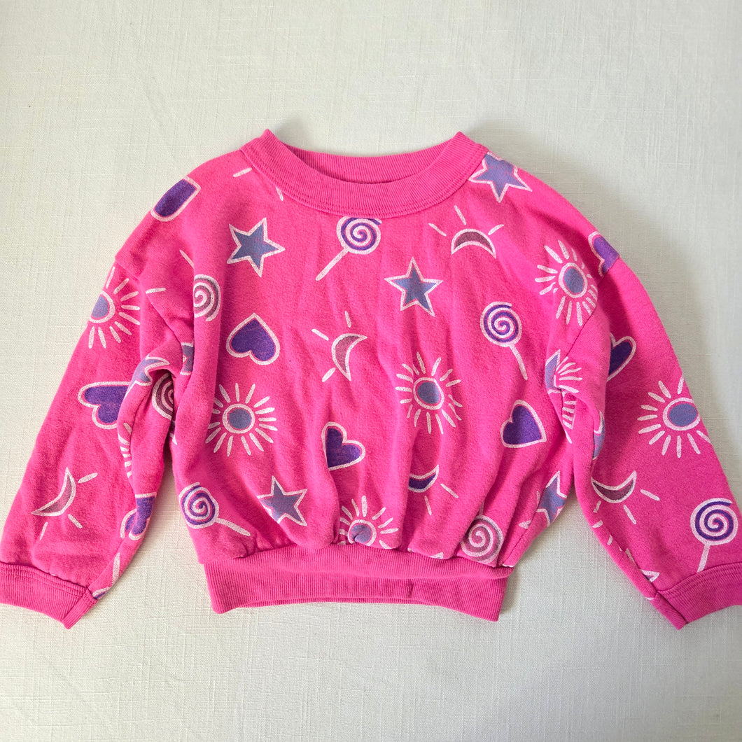 Vintage Fun Doodle Shapes Shirt 2t