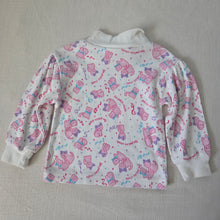 Load image into Gallery viewer, Vintage Pink Playing Cats Turtleneck 9-12 months
