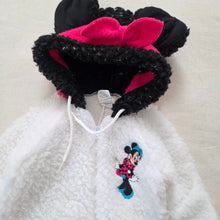Load image into Gallery viewer, Vintage Minnie Mouse Fuzzy Pajamas 3 months
