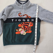 Load image into Gallery viewer, Y2k Tigger Half-zip Sweater 3t
