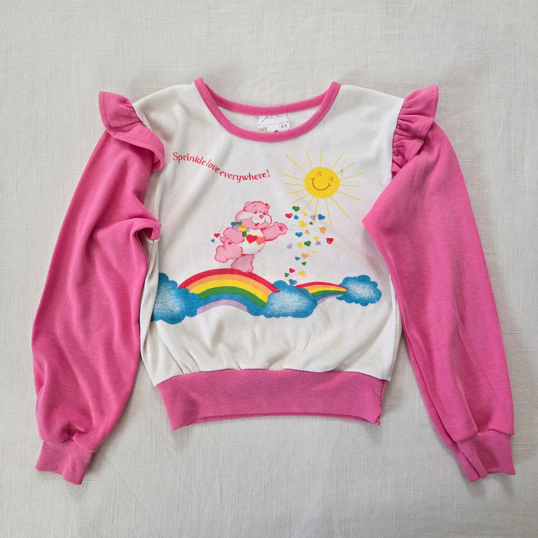 Vintage Care Bears Rainbow Shirt 3t/4t
