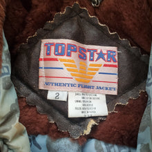 Load image into Gallery viewer, Vintage Air Force Faux Leather Coat 2t *flaw
