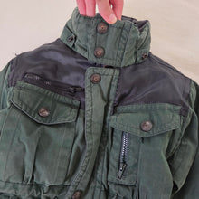 Load image into Gallery viewer, Vintage Reversible Green/Black Coat 5t
