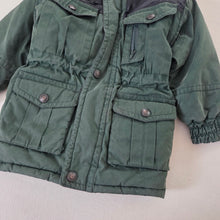 Load image into Gallery viewer, Vintage Reversible Green/Black Coat 5t
