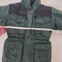 Load image into Gallery viewer, Vintage Reversible Green/Black Coat 5t
