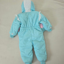 Load image into Gallery viewer, Vintage Girly Animals Snowsuit 12 months
