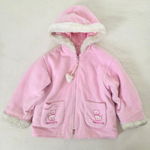 Load image into Gallery viewer, Vintage Reversible Kitties Pink Jacket 3t
