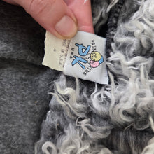 Load image into Gallery viewer, Vintage Gray Fur Jacket 3t
