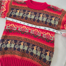 Load image into Gallery viewer, Alpaca Wool Pullover Sweater 3t/4t
