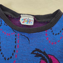 Load image into Gallery viewer, Vintage Flapper Girls Knit Sweater kids 8/9
