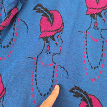 Load image into Gallery viewer, Vintage Flapper Girls Knit Sweater kids 8/9
