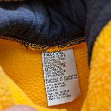 Load image into Gallery viewer, Vintage Y2K Fire Rescue Yellow Hooded Fleece 3/6m
