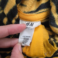 Load image into Gallery viewer, H&amp;M Tiger Full Zip Hoodie Sweater 2-4T

