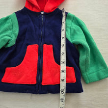 Load image into Gallery viewer, Vintage 60s Heir Craft Colorblock Fleece Zip Baby 6-9
