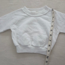 Load image into Gallery viewer, Vintage 90s Garanimals Sweatshirt White Baby 3/6 months
