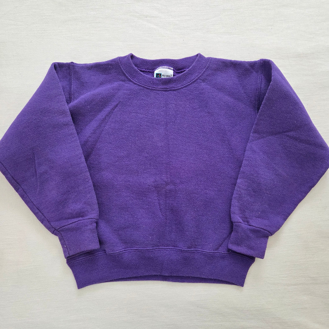 Vintage Purple Crewneck kids 6/7