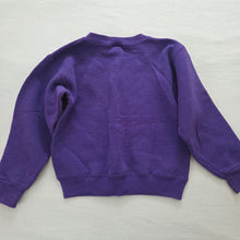 Load image into Gallery viewer, Vintage Purple Crewneck kids 6/7
