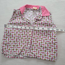 Load image into Gallery viewer, Vintage 70s Geometric Floral Pink Top 18-24 months

