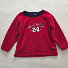 Load image into Gallery viewer, Vintage &quot;All Star 23&quot; Fleece Top 24 months
