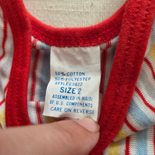 Load image into Gallery viewer, Vintage Striped Tank Top 6-12 months
